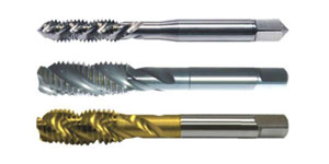 T302 JIS Taps with spiral flutes for Metric fine Thread
