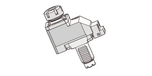 Axial Bohren und Fräsen HEADS exzentrisch